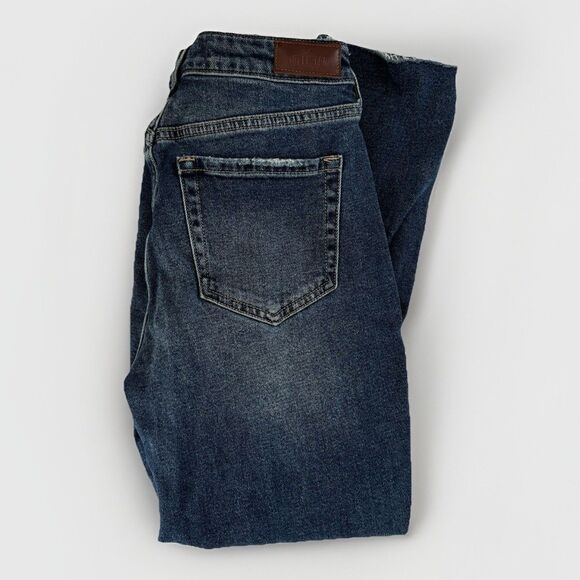 Hollister Denim - Hollister Jeans Womens Size 5S Curvy High Rise Mom Jean Distressed US 27